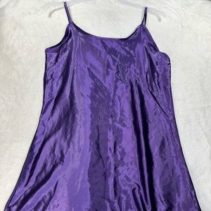 Lily by Firmiana Cami Sleep Wear Nighty Nightgown purple Size Large